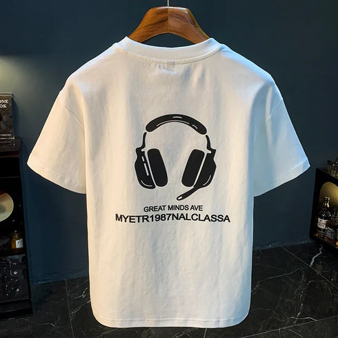 Graphic Headphones Streetwear Tee